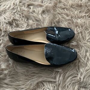 Naturalizer Shoes Womens 10 Flats Fashion Leather Patent Leather Emiline Loafer